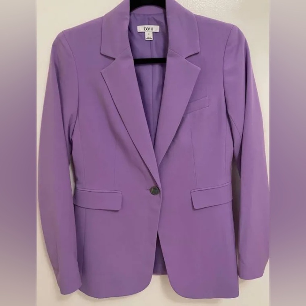 Purple trendy blazer BAR111 slouchy jacket xl